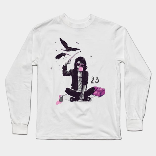 x-23 Long Sleeve T-Shirt by Susto